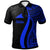 Tokelau Polo Shirt Blue Polynesian Tentacle Tribal Pattern Unisex Blue - Polynesian Pride