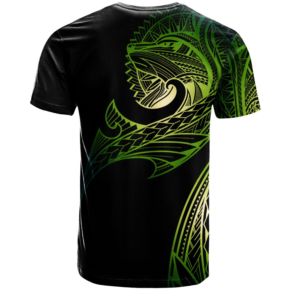 Vanuatu T Shirt Leader Wolf Is You Gradient Color - Polynesian Pride