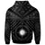 Marshall Islands Zip up Hoodie Marshall Islands Seal With Polynesian Tattoo Style (Black) - Polynesian Pride