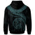 Polynesian Hawaii Hoodie Maui Polynesian Waves (Turquoise) - Polynesian Pride