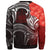 Samoa Custom Personalised Sweaters - Samoa Seal Wave Style (Red) - Polynesian Pride