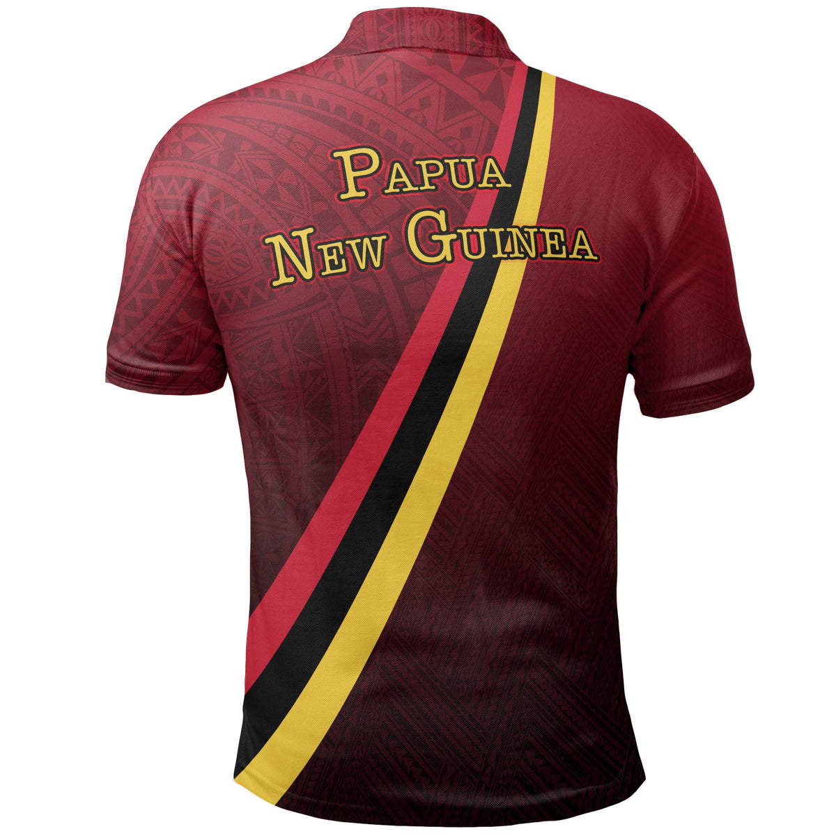 Papua New Guinea Polo Shirt Papua New Guinea Flag Sailing Style - Polynesian Pride