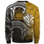 Samoa Sweaters - Samoa Seal Wave Style (Gold) - Polynesian Pride