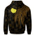 Palau Polynesian Zip up Hoodie Polynesian Wings (Golden) - Polynesian Pride