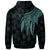 Niue Hoodie Polynesian Wings (Turquoise) - Polynesian Pride