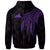 Tokelau Polynesian Custom Zip up Hoodie Polynesian Wings (Purple) - Polynesian Pride