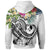 YAP Polynesian Hoodie Summer Plumeria (White) - Polynesian Pride