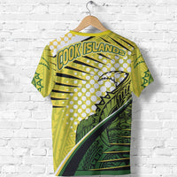 Cook Islands T Shirt Polynesian Coat of Arms Kuki Airabi Tides Style Special K6 - Polynesian Pride