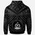 Vanuatu Zip up Hoodie Vanuatu Seal With Polynesian Tattoo Style - Polynesian Pride