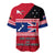 Papua New Guinea and New Zealand Baseball Jersey Polynesian PNG and NZ LT13 - Polynesian Pride