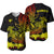 Hawaii Polynesian Baseball Jersey Wild Hammerhead Sharks Fresh Life LT13 Black - Polynesian Pride