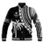(Custom Text and Number) Fiji Rugby Sevens Baseball Jacket Fijian 7s Tapa Polynesian LT13 - Polynesian Pride