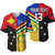 (Custom Text and Number) Torba PNG Day Baseball Jersey 2022 Simple Polynesia LT13 Art - Polynesian Pride