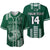 (Custom Text And Number) Hawaii Football Baseball Jersey Kakau Rainbow Warriors Helmet Ver.02 LT14 Green - Polynesian Pride