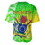 (Custom Personalised) Happy Mangaia Gospel Day Baseball Jersey Cook Islands Coat Of Arms Polynesian Pattern LT14 - Polynesian Pride