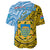 Tuvalu 1978 Baseball Jersey Happy 44th Independence Anniversary Polynesian Pattern LT14 - Polynesian Pride