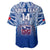 (Custom Text And Number) Samoa Rugby Baseball Jersey Personalise Toa Samoa Polynesian Pacific Navy Version LT14 - Polynesian Pride