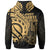 Tahiti Hoodie Gold Polynesian Patterns Best Tahiti Ever - Polynesian Pride