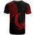 Pohnpei State Custom T Shirt Pohnpei State Tatau Red Patterns - Polynesian Pride