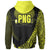Papua New Guinea Hoodie Yellow Polynesian Patterns Sport Style - Polynesian Pride