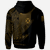 Wallis & Futuna Hoodie Legends Are Born In Gold Color - Polynesian Pride