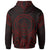 Palau Hoodie Palau Seal Red Tribal Patterns - Polynesian Pride