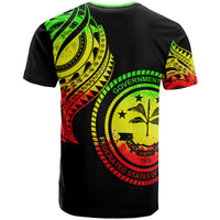 Federated States of Micronesia Custom T Shirt Federated States of Micronesia Tatau Reggae Patterns - Polynesian Pride