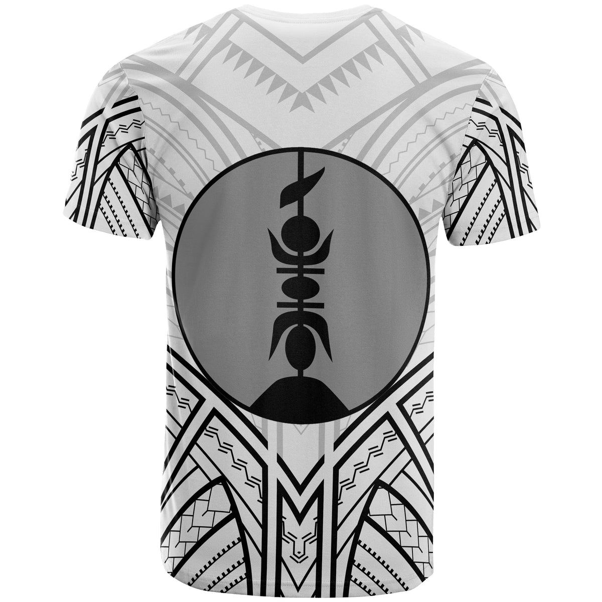 New Caledonia T Shirt New Caledonia Seal Tribal Patterns - Polynesian Pride