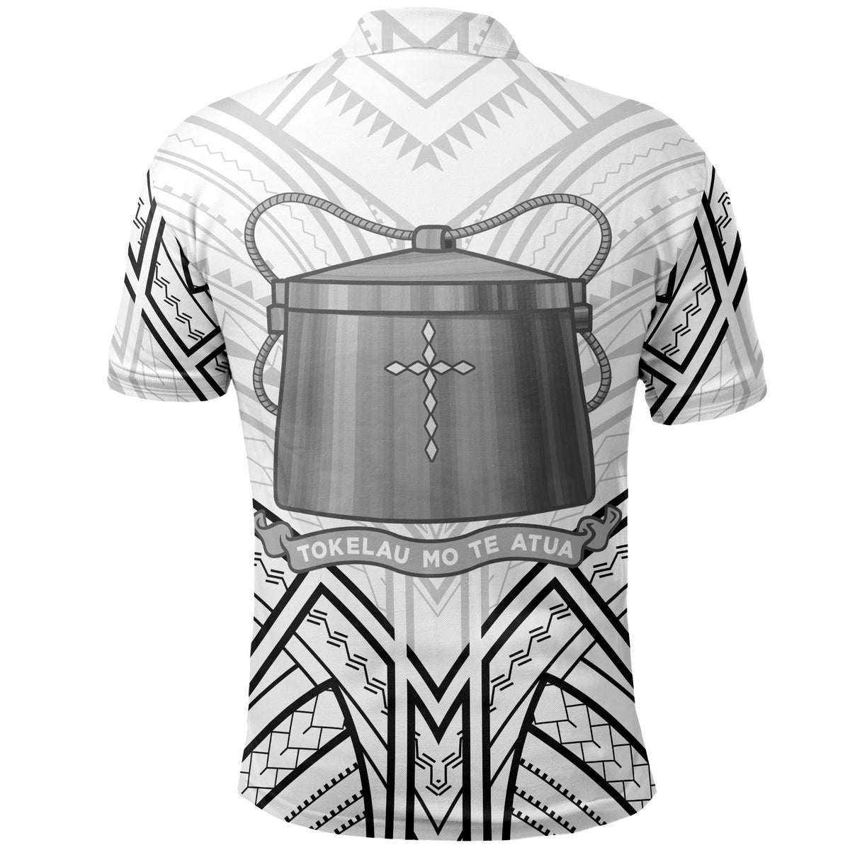 Tokelau Polo Shirt Tokelauan Seal Tribal Patterns - Polynesian Pride