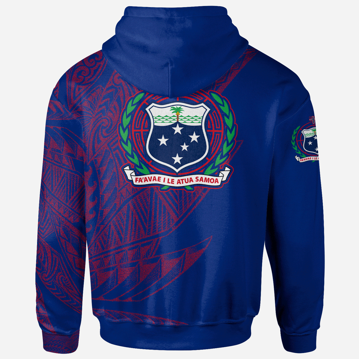 Samoa Hoodie Legends Are Born In Flag Color - Polynesian Pride