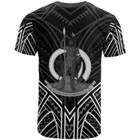 Vanuatu T Shirt Vanuatuan Seal Tribal Black Color Patterns - Polynesian Pride