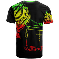 Tokelau T Shirt Tokelauan Tatau Reggae Patterns - Polynesian Pride