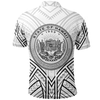 Hawaii Polo Shirt Hawaii Seal Tribal Patterns - Polynesian Pride
