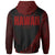 Hawaii Hoodie Red Polynesian Patterns Sport Style - Polynesian Pride