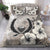 Pohnpei State Bedding Set - Vintage Luxury Floral Style Nude - Polynesian Pride