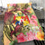 Tonga Bedding Set - Flowers Tropical With Sea Animals - Polynesian Pride