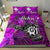 The Shaka Hawaii Bedding Set Tropical Flowers Purple Version LT13 - Polynesian Pride