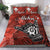 The Shaka Hawaii Bedding Set Tropical Flowers Red Version LT13 Red - Polynesian Pride