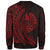 French Polynesia Sweatshirt - Wings Style Red Color - Polynesian Pride