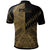 Federated States of Micronesia Polo Shirt Gold Color Symmetry Style - Polynesian Pride