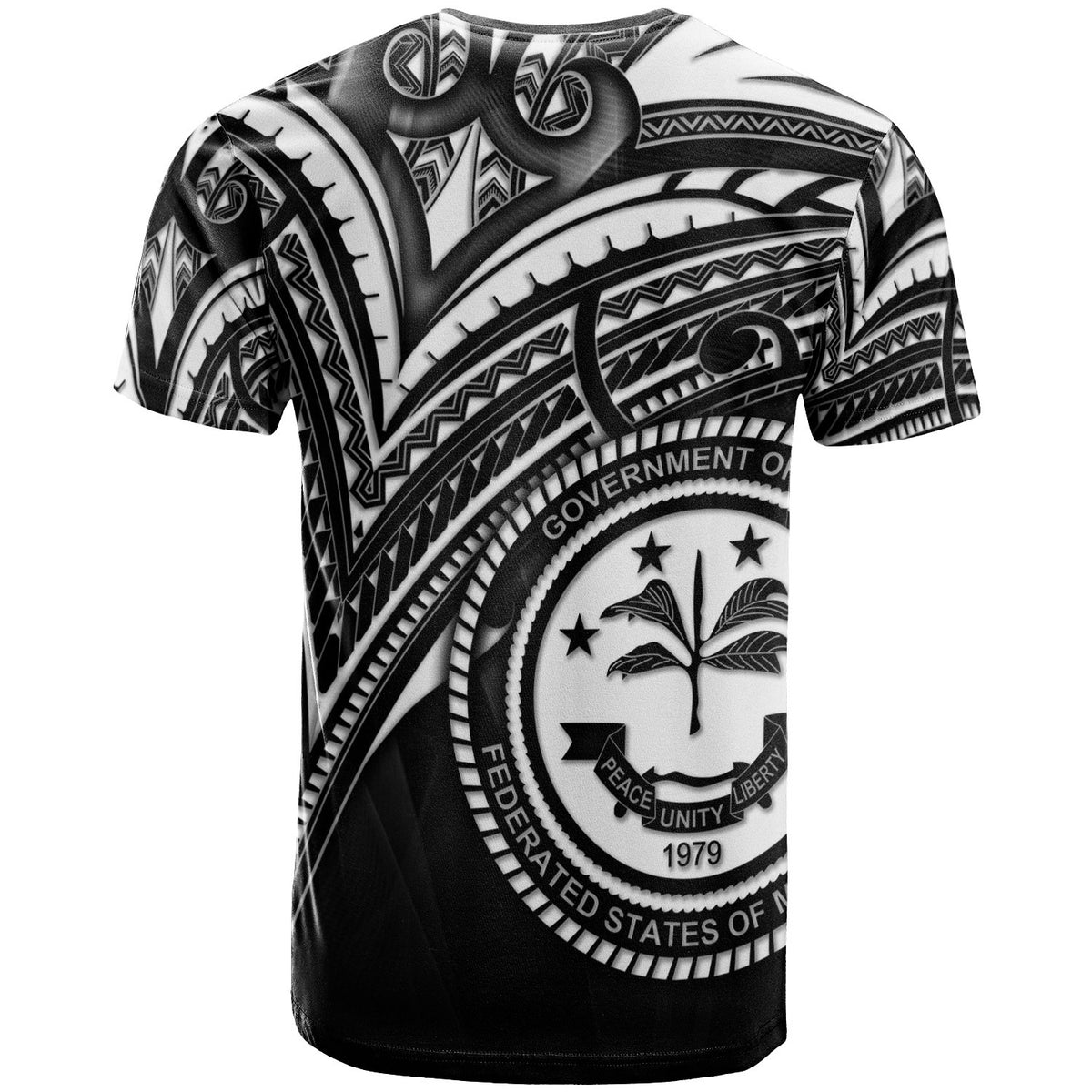 Federated States of Micronesia T Shirt Cross Style - Polynesian Pride