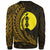 New Caledonia Sweatshirt - Wings Style Gold Color - Polynesian Pride