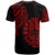 Tahiti T Shirt Tahiti Tatau Red Patterns - Polynesian Pride