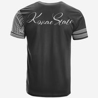 Kosrae State T Shirt Grey Color Simple Style - Polynesian Pride