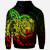 Nauru Zip Hoodie Custom Polynesian Pattern Style Reggae Color - Polynesian Pride