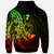 Vanuatu Hoodie Custom Polynesian Pattern Style Reggae Color - Polynesian Pride