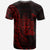 Fiji T Shirt Polynesian Pattern Style Red Color - Polynesian Pride