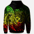 Solomon Islands Zip Hoodie Polynesian Pattern Style Reggae Color - Polynesian Pride