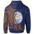 Marshall Islands Zip Hoodie Jabor Wings Style - Polynesian Pride