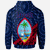 Guam Zip Hoodie Tapa Patterns With Bamboo - Polynesian Pride